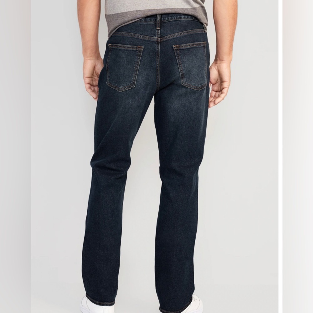 Men’s Straight Fit Old Navy Jeans ~ Size 34x36